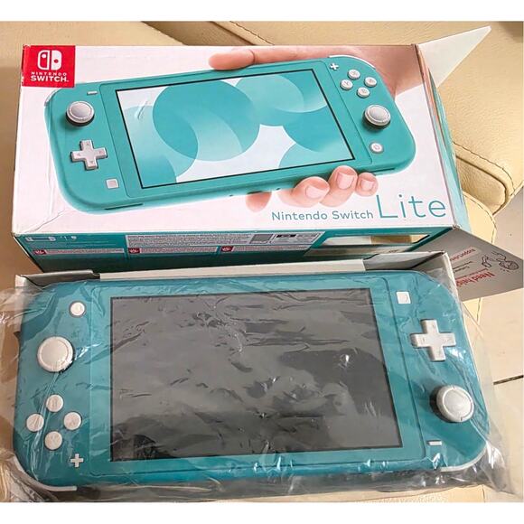 Nintendo Switch Lite Handheld Console Turquoise NEW - Picture 3 of 8